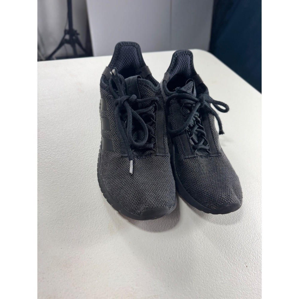 Adidas Running Shoes Lightweight Athletic Sneakers Black Size 7.5 - Picture 6 of 11